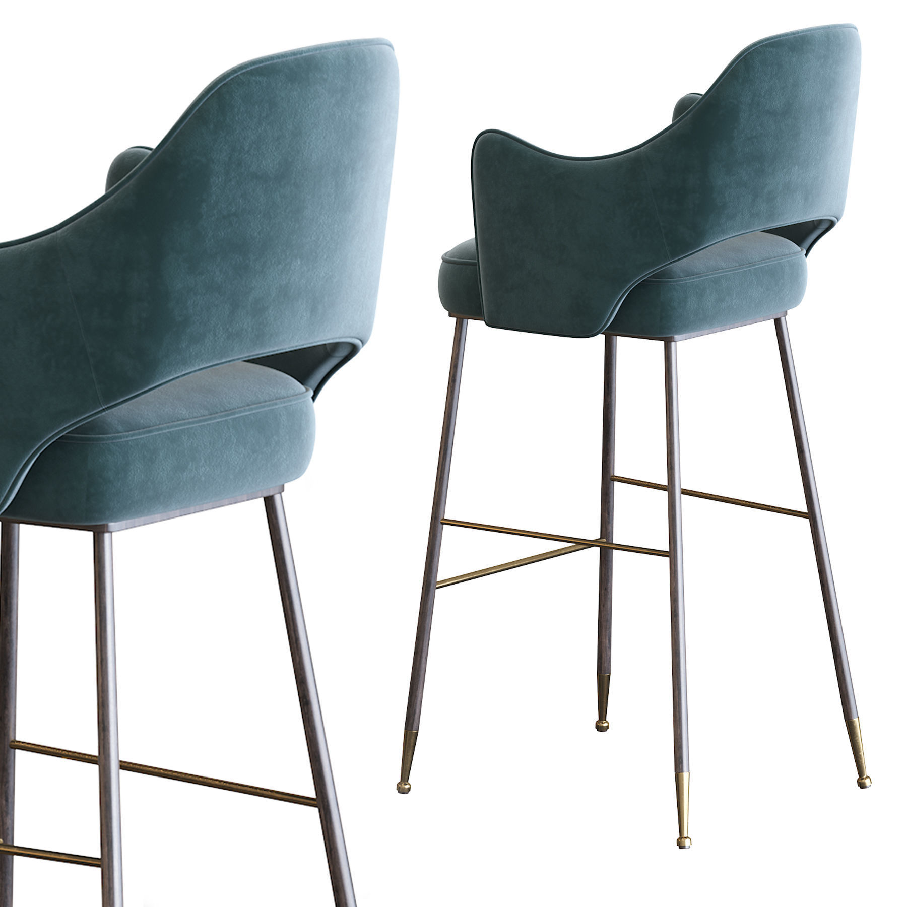 Rigby barstool 3D model_14