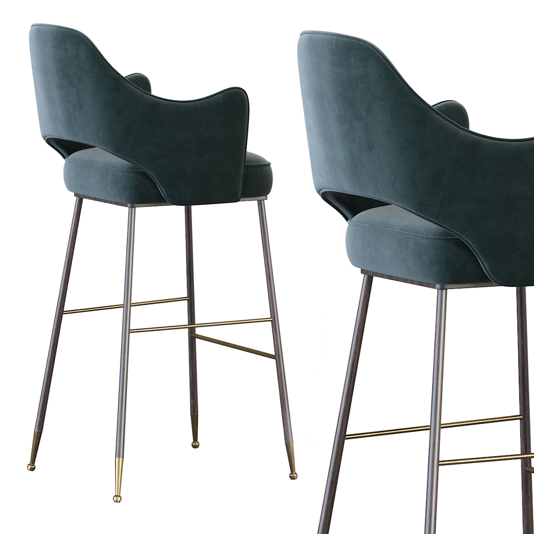 Rigby barstool 3D model_23