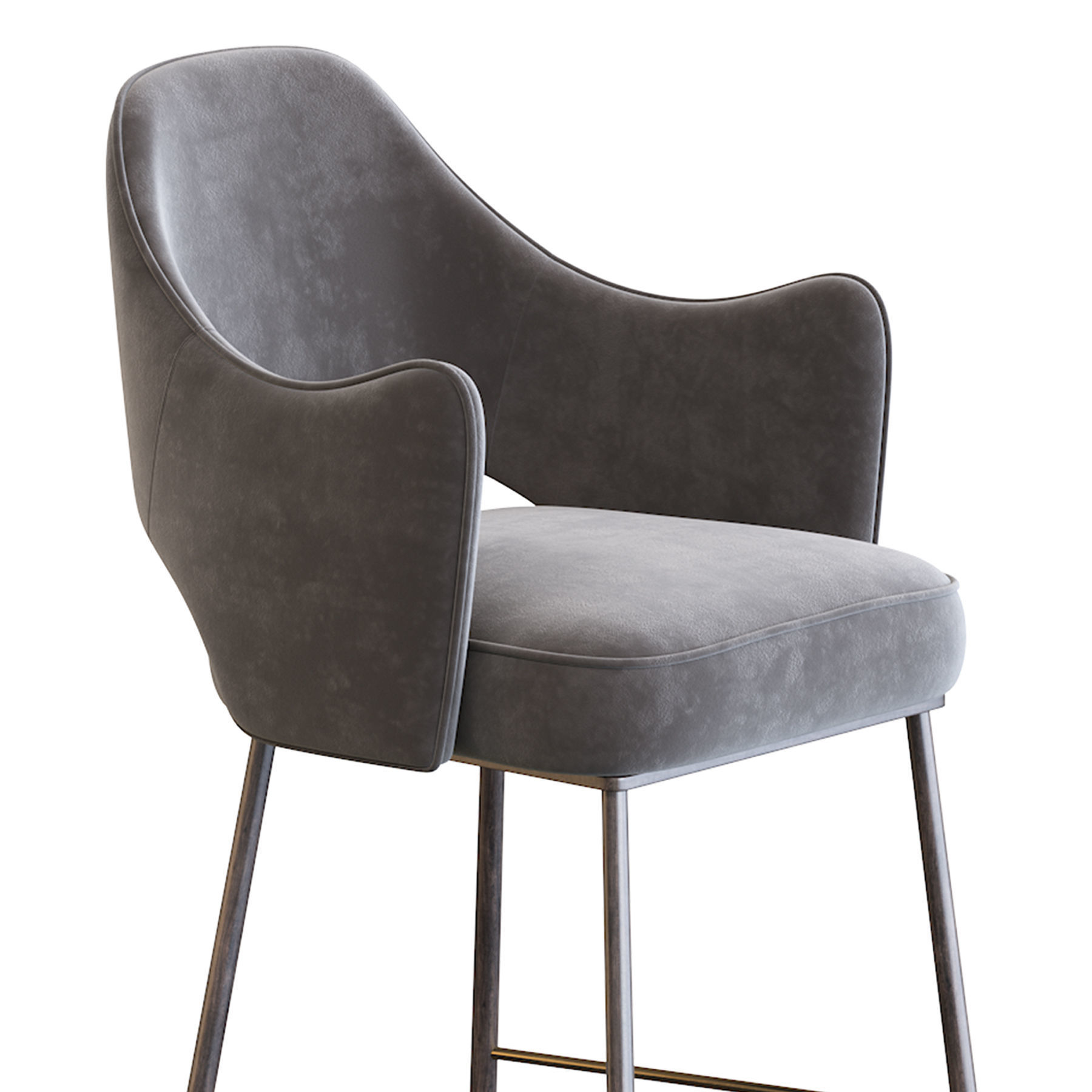 Rigby barstool 3D model_13