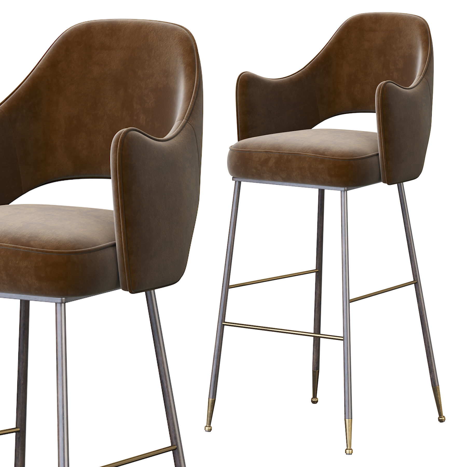 Rigby barstool 3D model_20