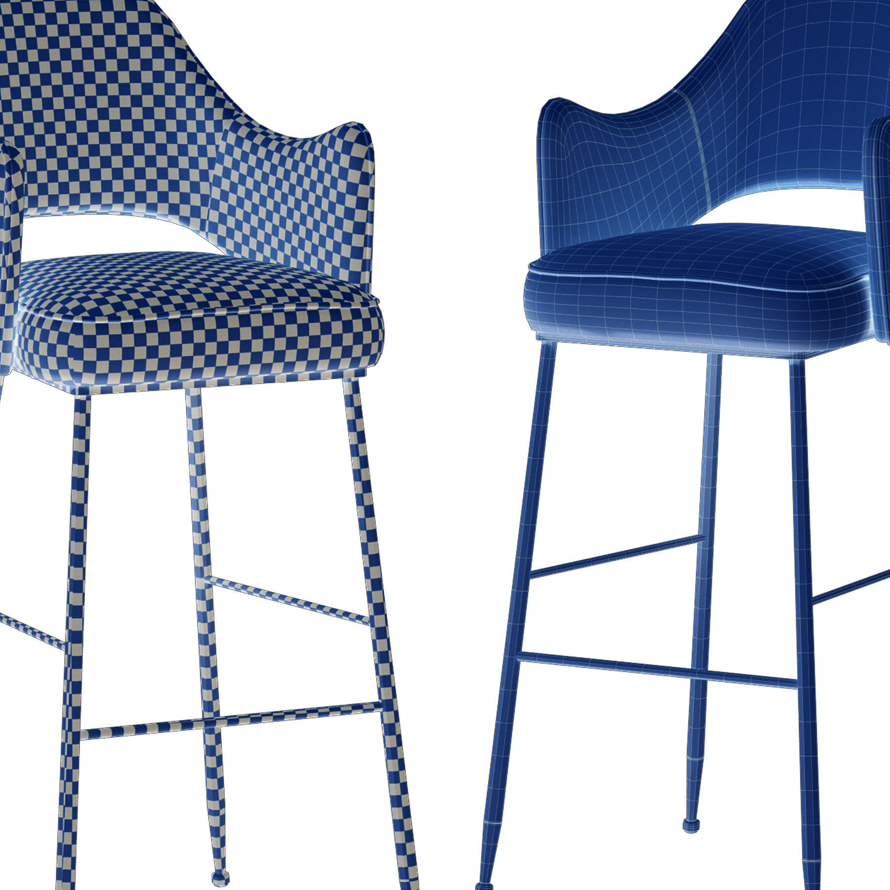 Rigby barstool 3D model_26
