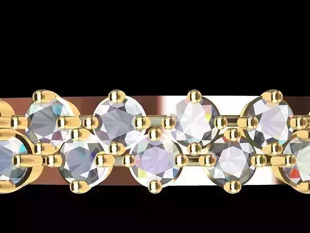 jigjag stone ring stl verified