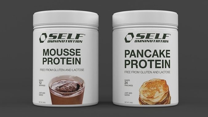 Protein Powder 3D model