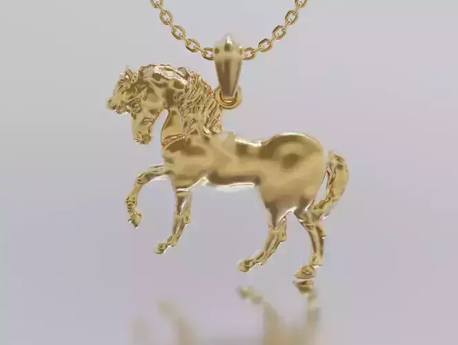 horse pendant