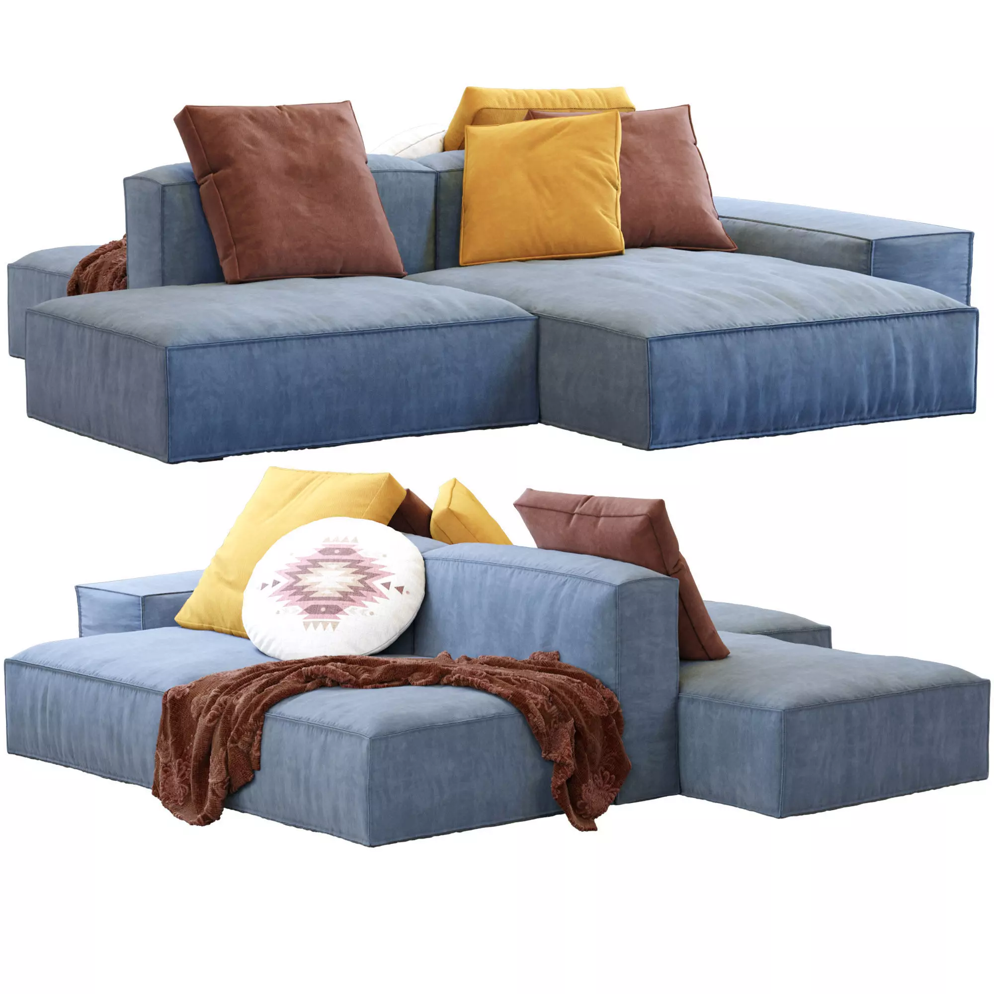 Sofa Boca Navi 3D model