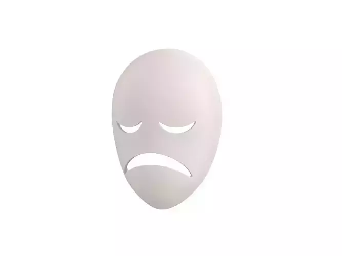 Prop059 Sad Mask