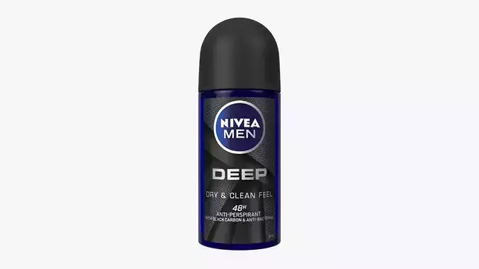 Nivea Men Roll On Deep Impact Deodorant 3D model
