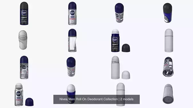 Nivea Men Roll On Deodorant Collection