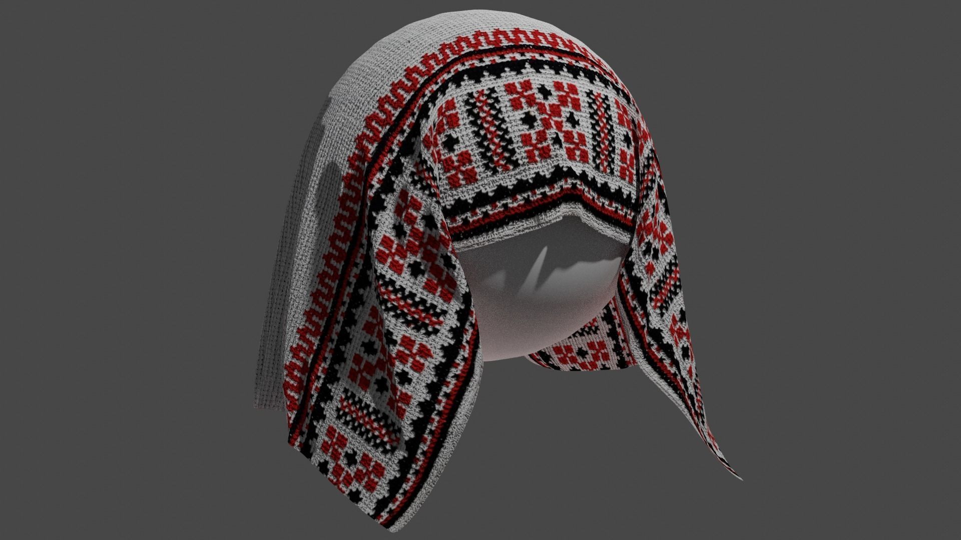 Ukrainian Folk Fabric Seamless Texture_2