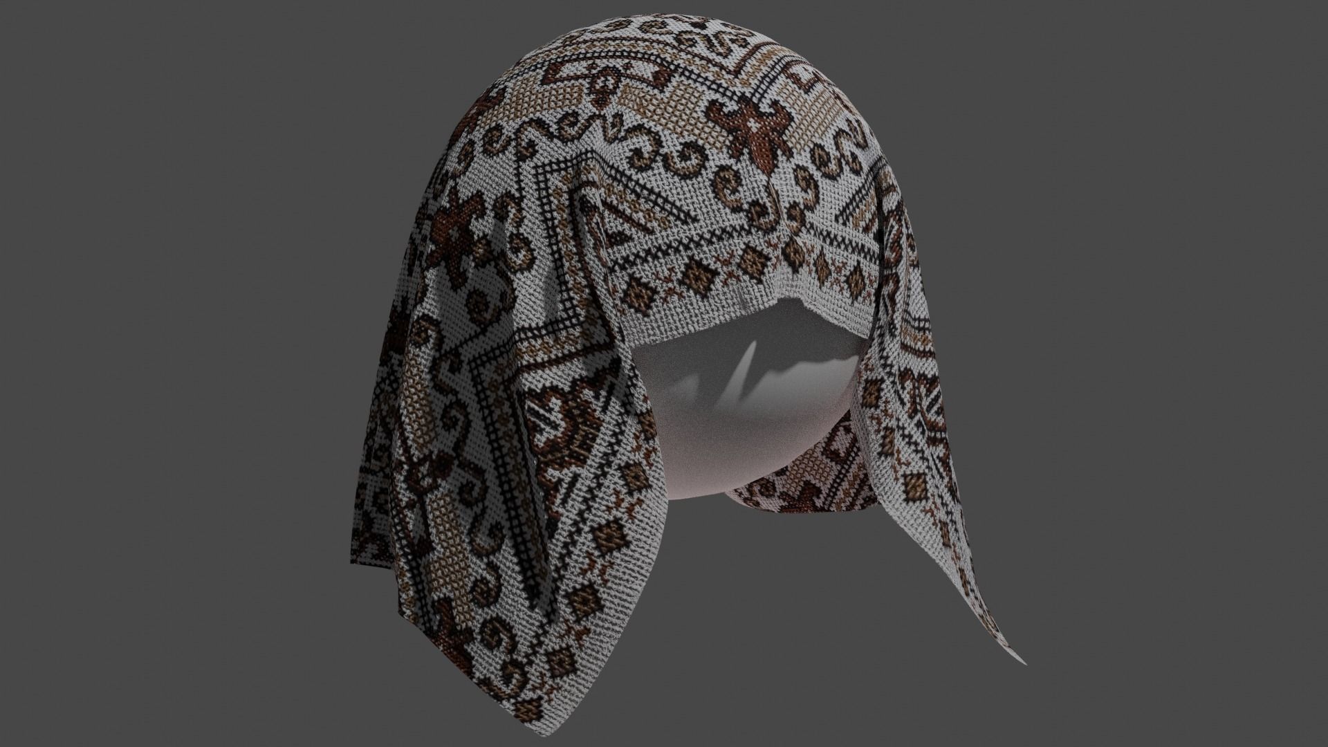 Ukrainian Folk Fabric Seamless Texture_3