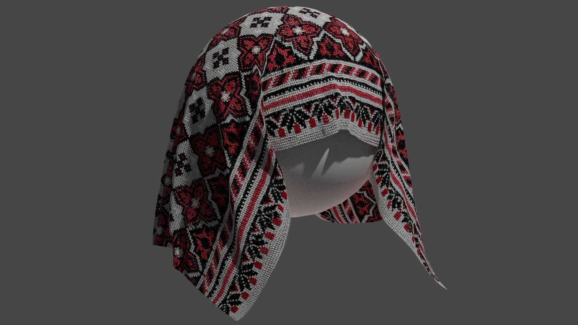 Ukrainian Folk Fabric Seamless Texture_1