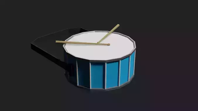 Lowpoly Drum