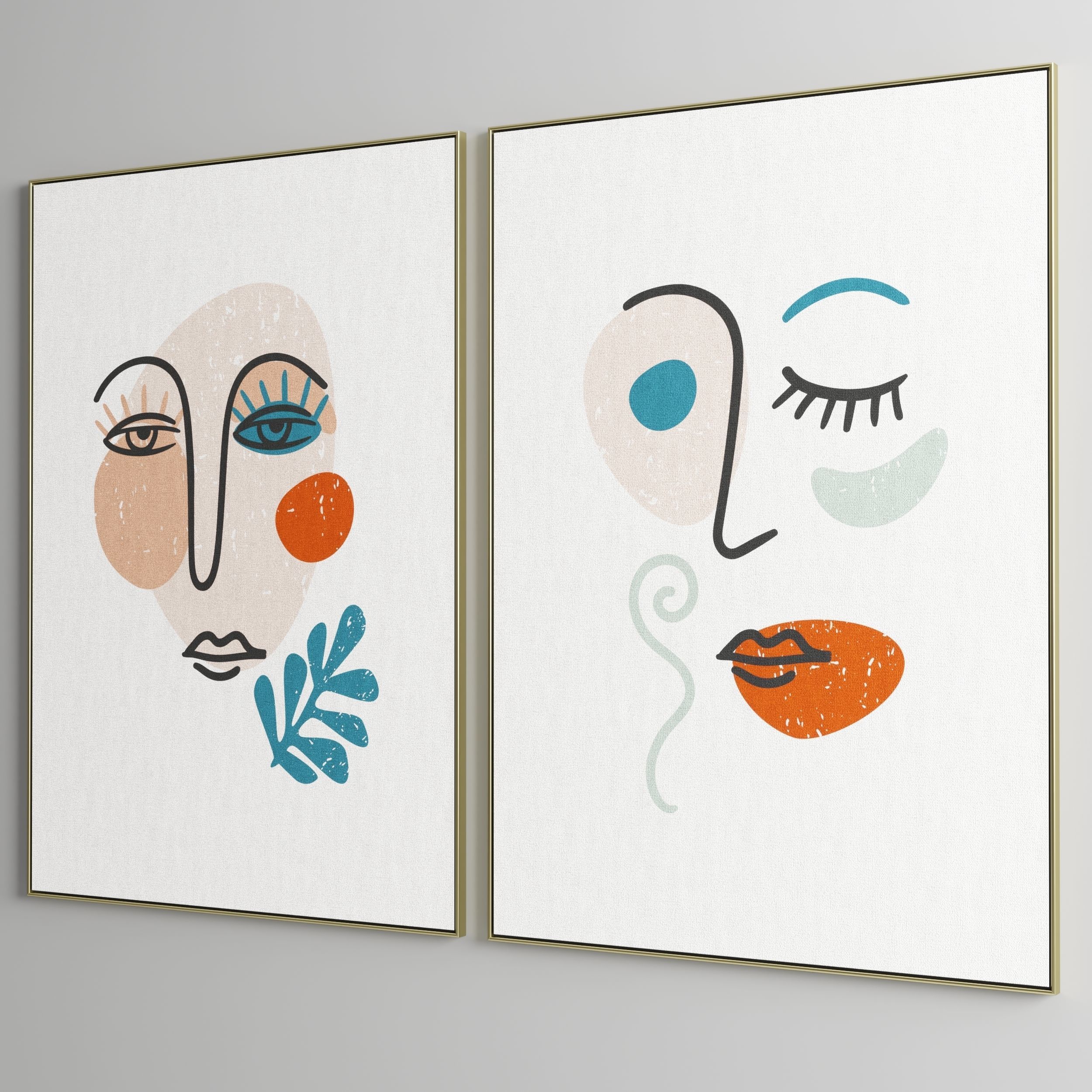 Photo Frame 27 Low-poly 3D model_3