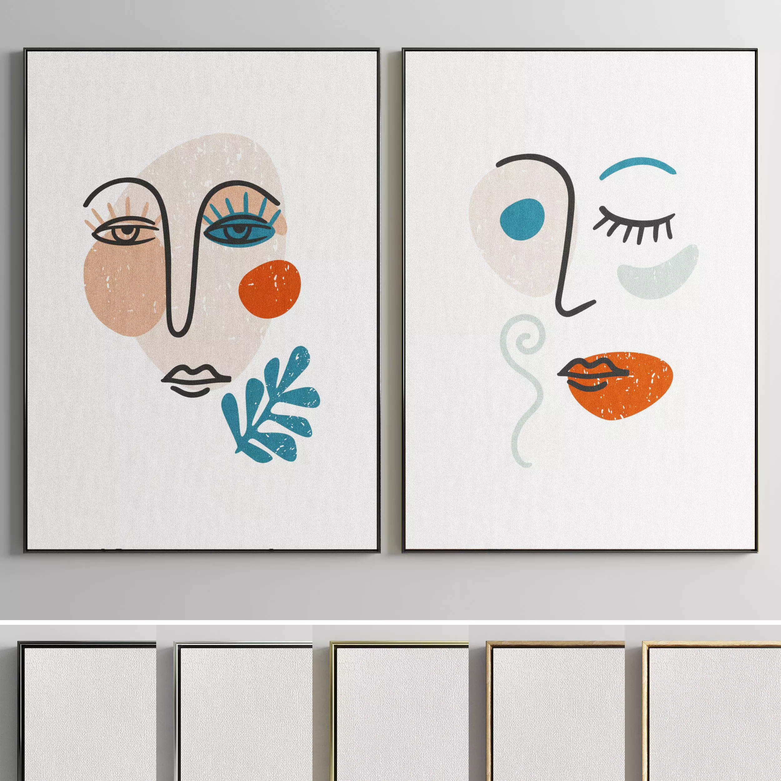 Photo Frame 27 Low-poly 3D model_0