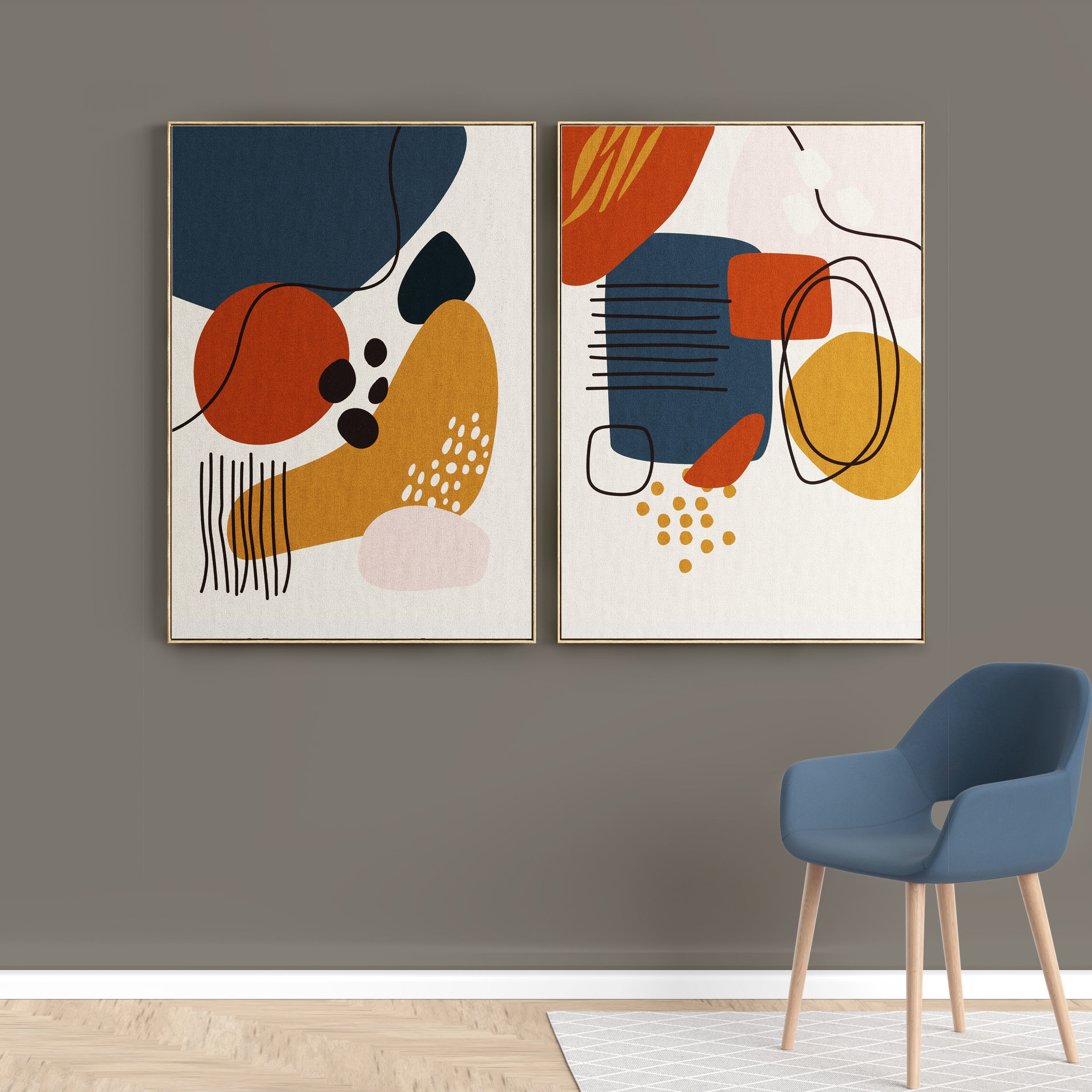 Photo Frame 31 Low-poly 3D model_2