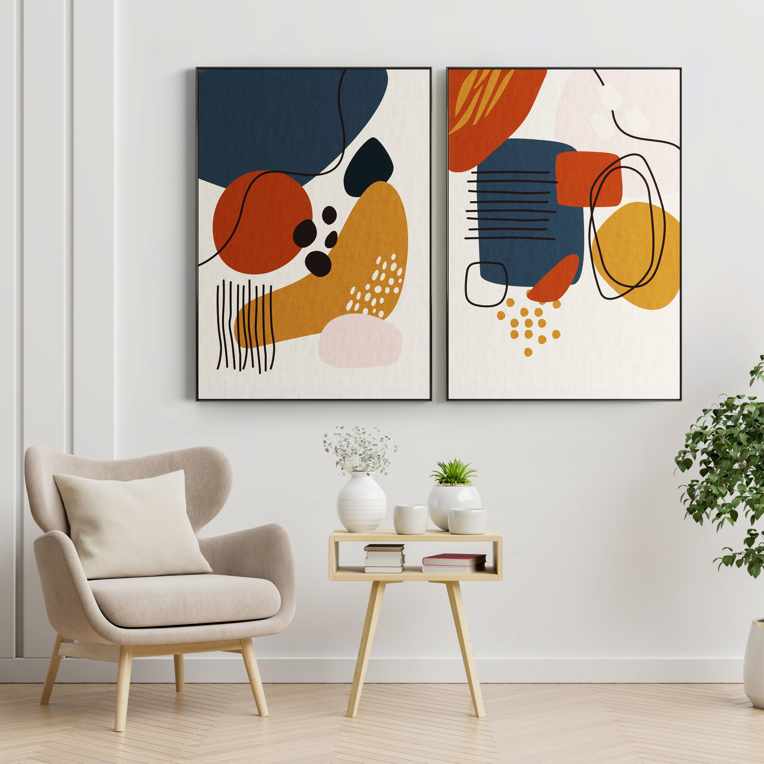 Photo Frame 31 Low-poly 3D model_1