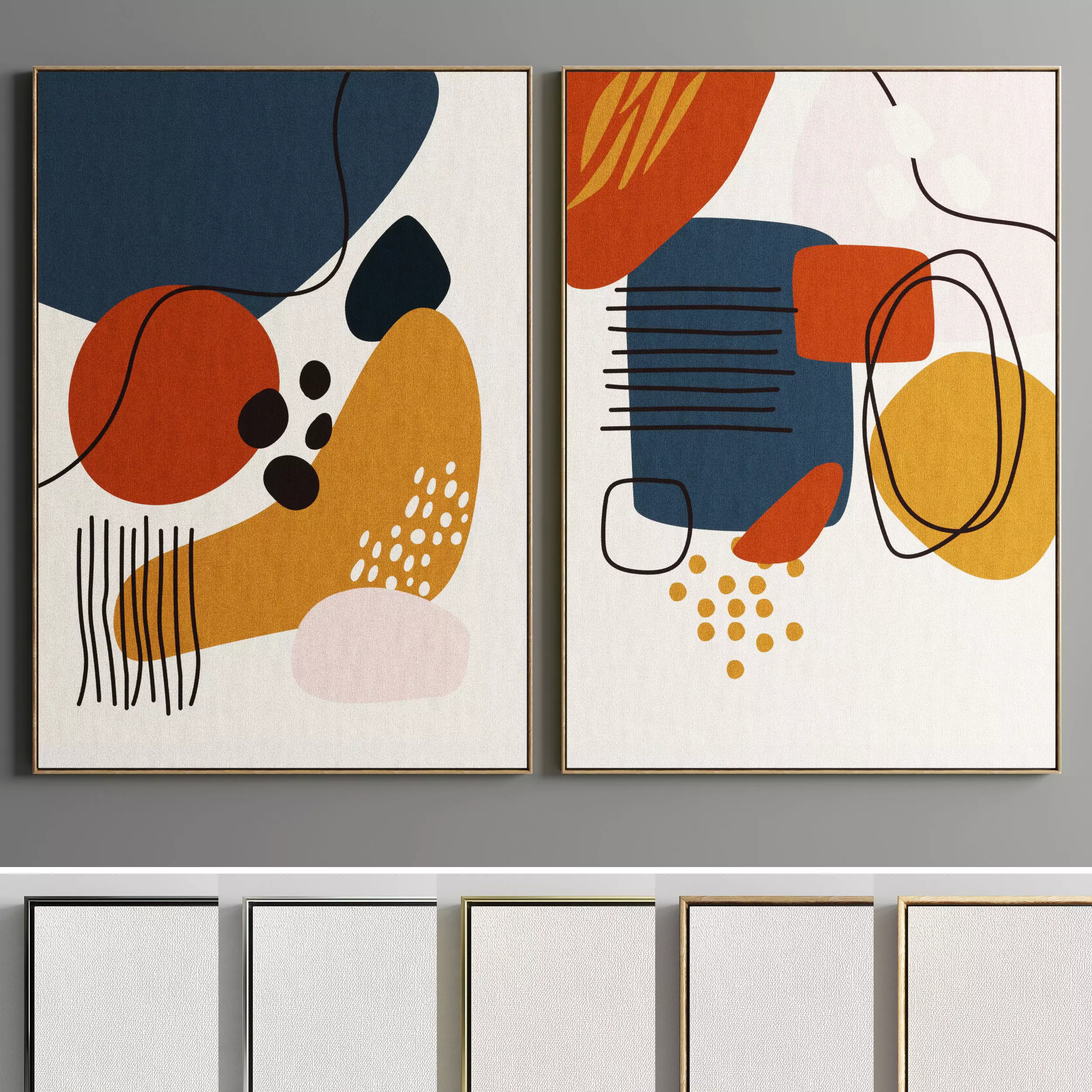 Photo Frame 31 Low-poly 3D model_0