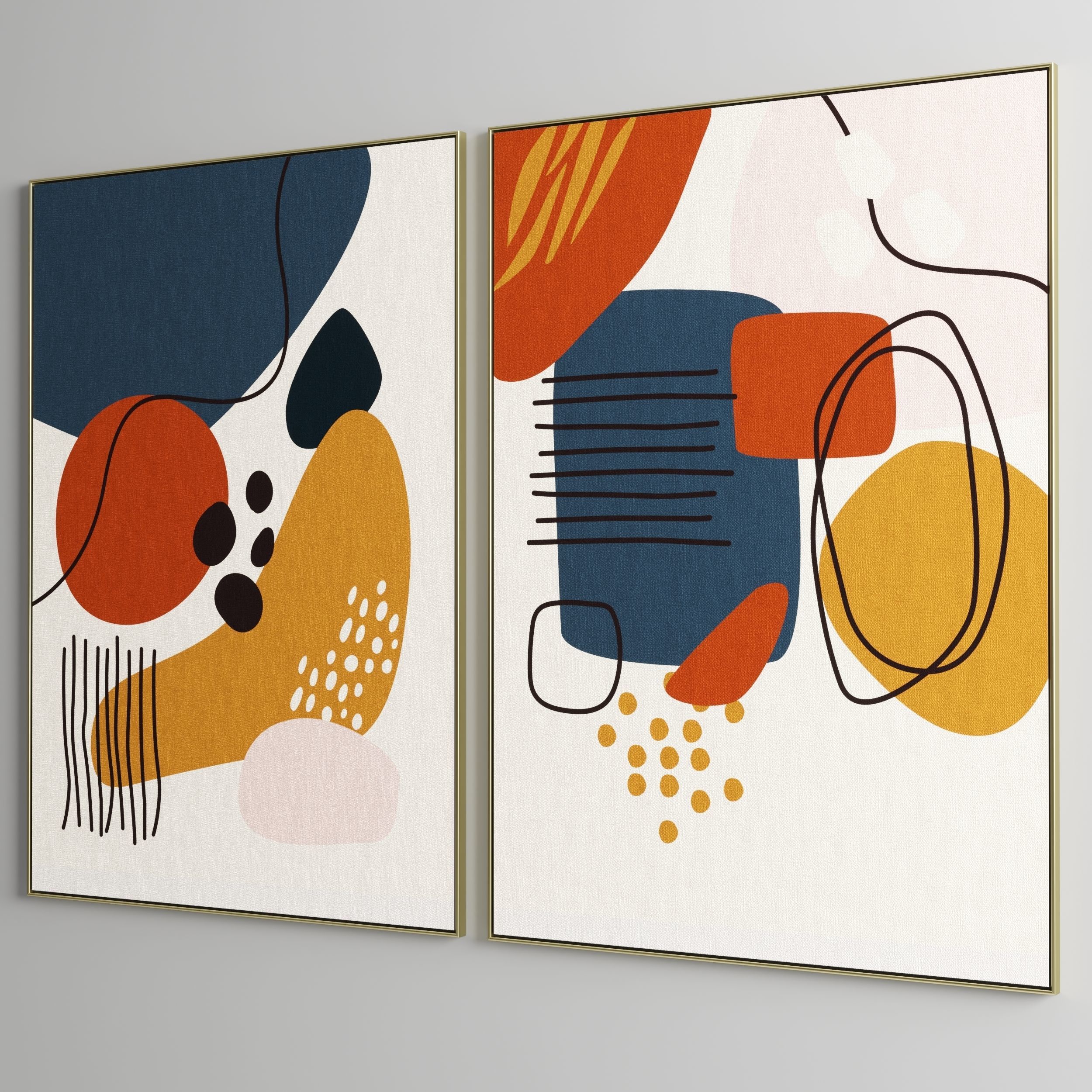 Photo Frame 31 Low-poly 3D model_3