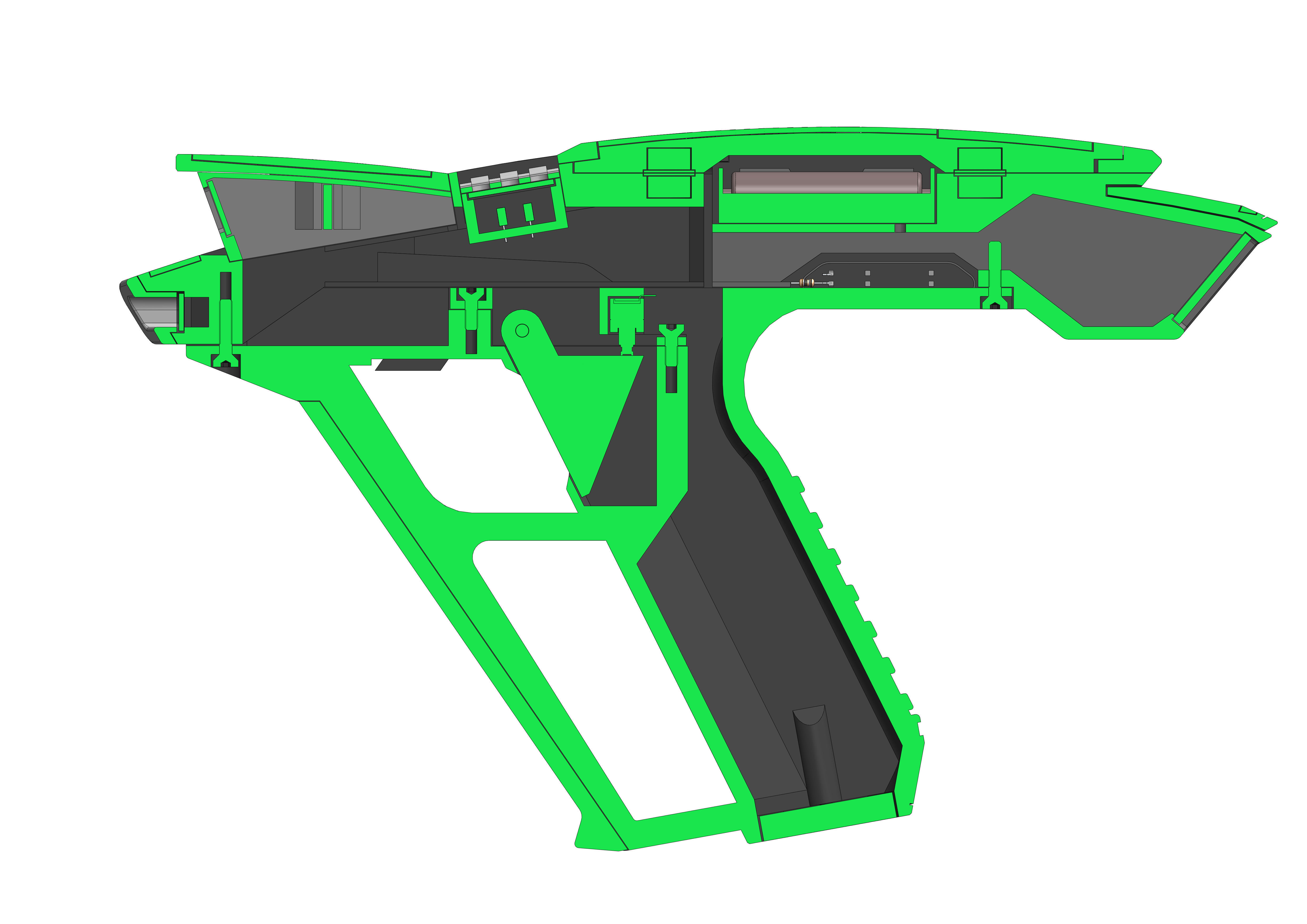 Picard Phaser - Star Trek - Printable - STL - Personal Use 3D print model_16