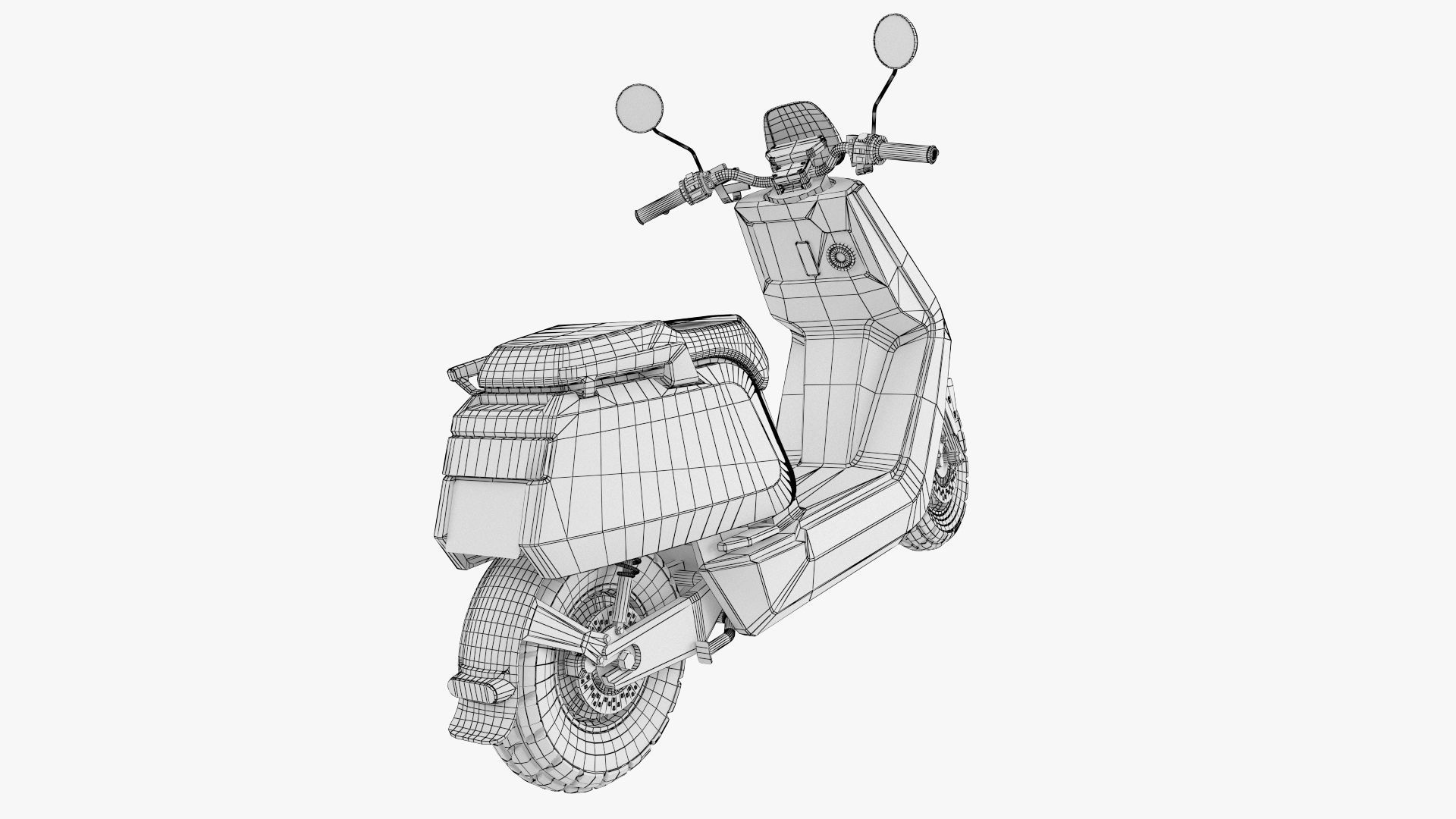 Niu NQi Low-poly 3D model_12