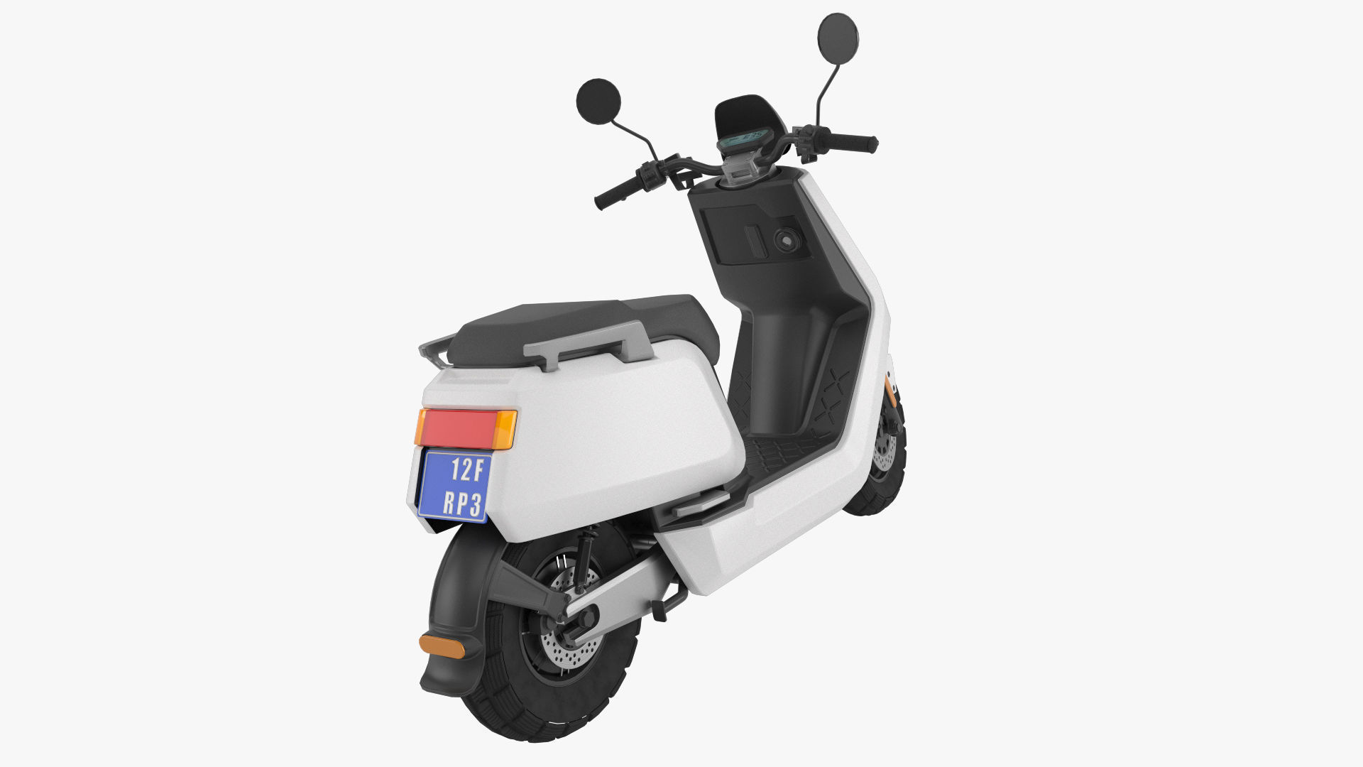 Niu NQi Low-poly 3D model_4