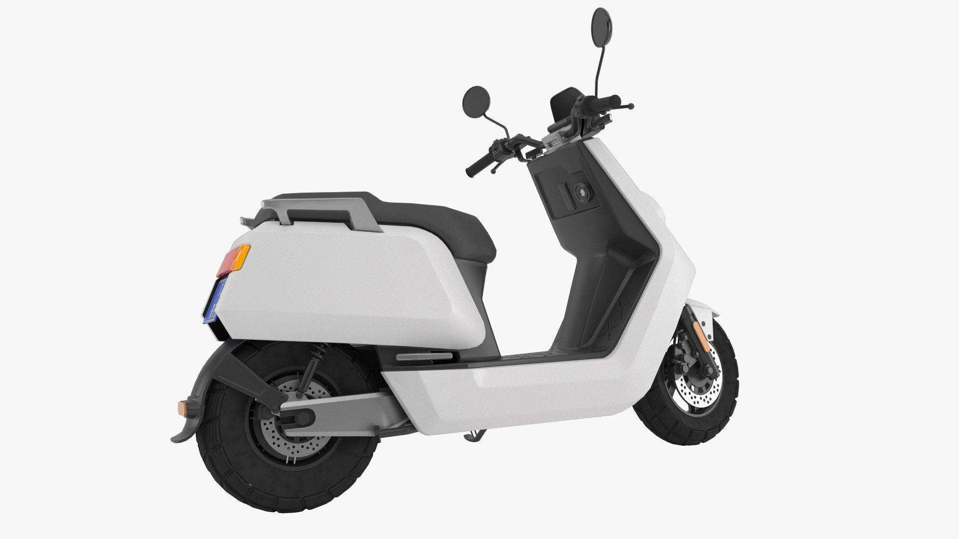 Niu NQi Low-poly 3D model_3