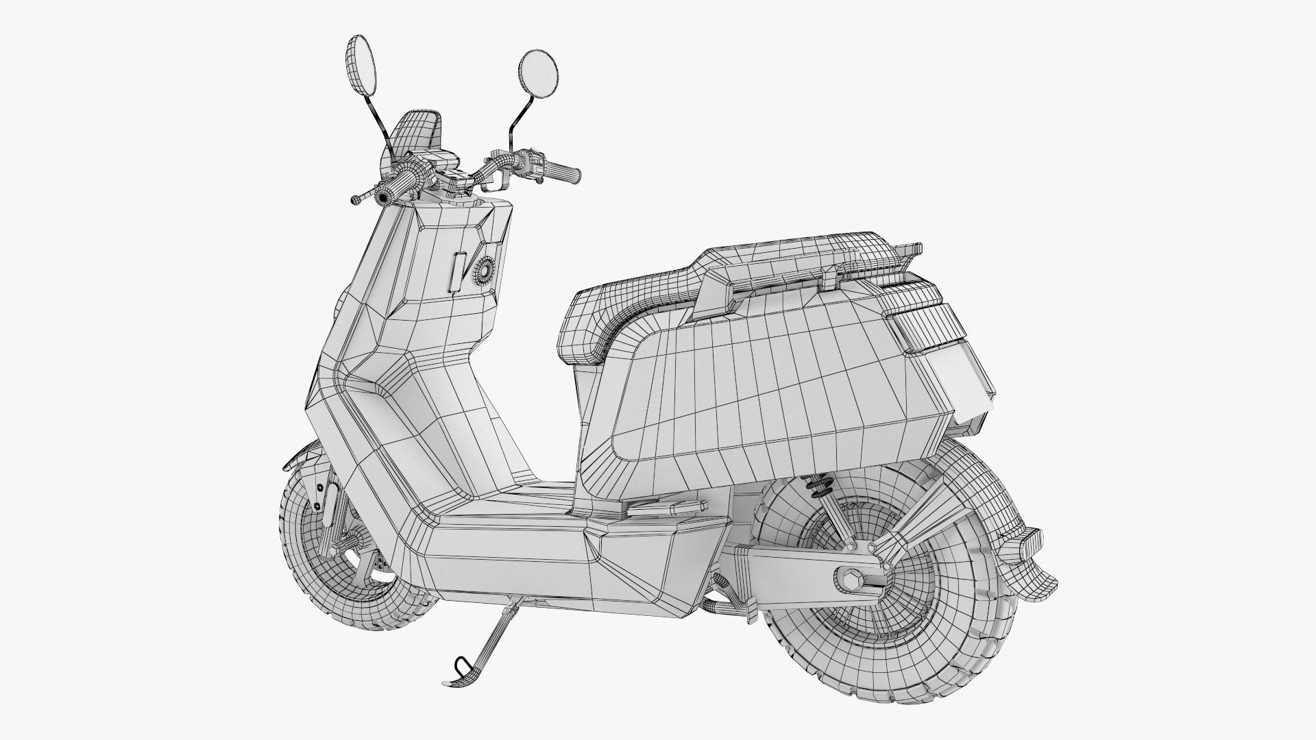 Niu NQi Low-poly 3D model_13