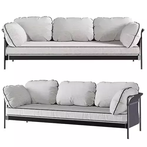 CAN 3 SEATER 3d model Low-poly 3D model 3