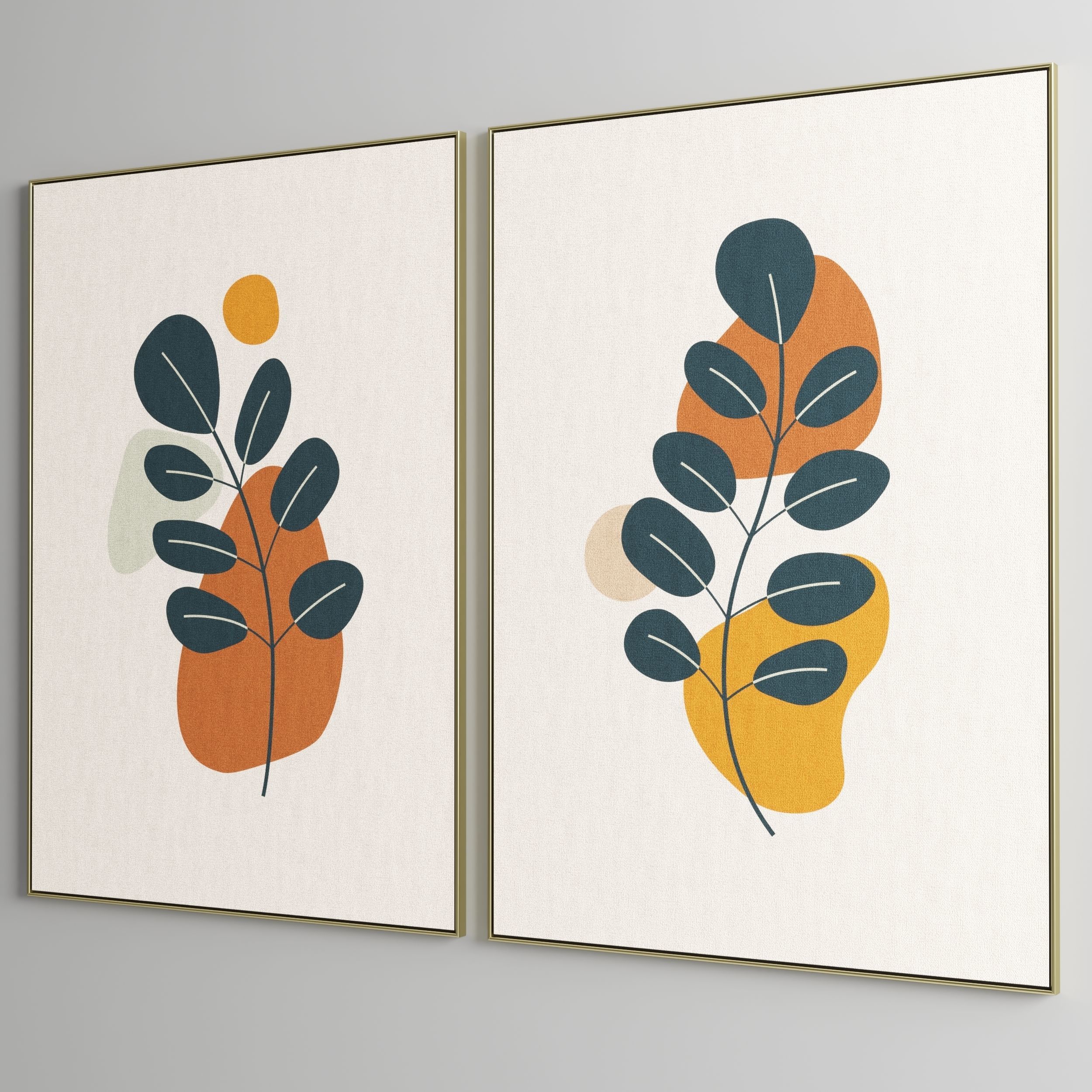 Photo Frame 42 Low-poly 3D model_3