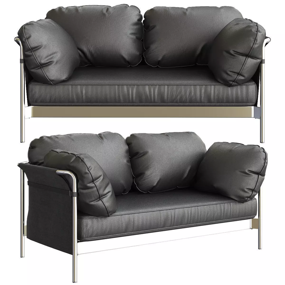 HAY Can  Fauteuil 3d model Low-poly 3D model_0