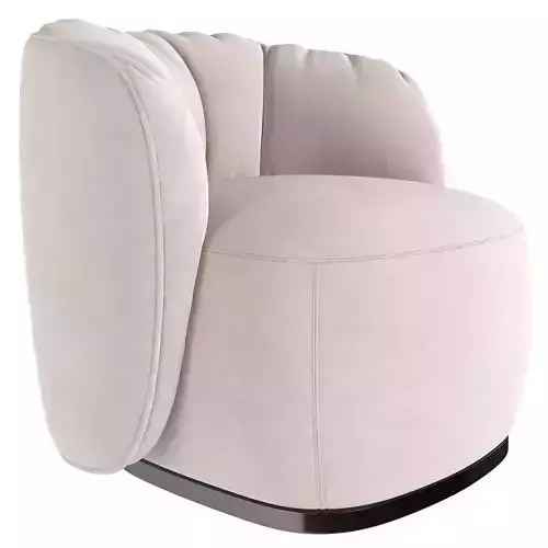 Sipario Lounge Chair  3d model