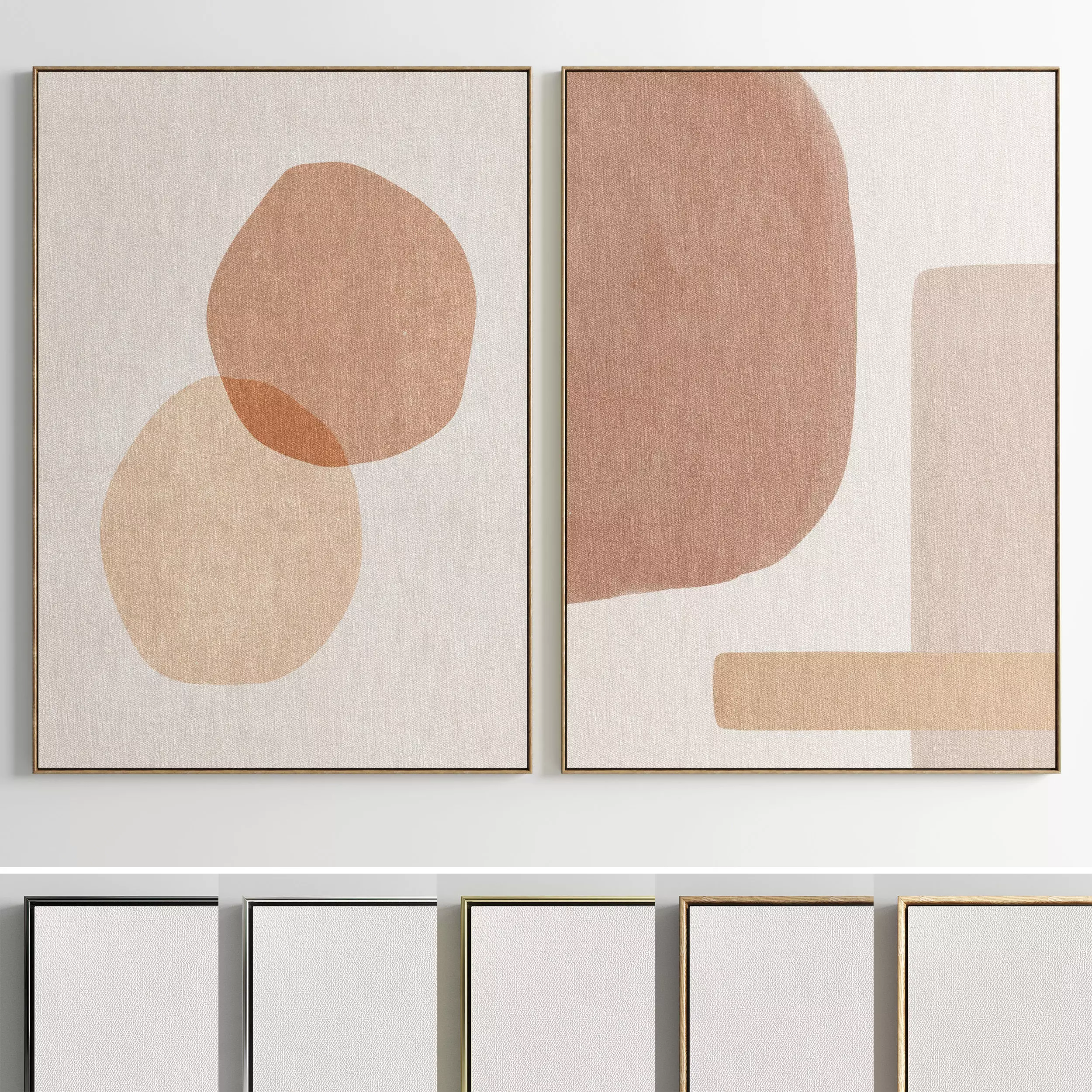 Photo Frame 49 Low-poly 3D model_0