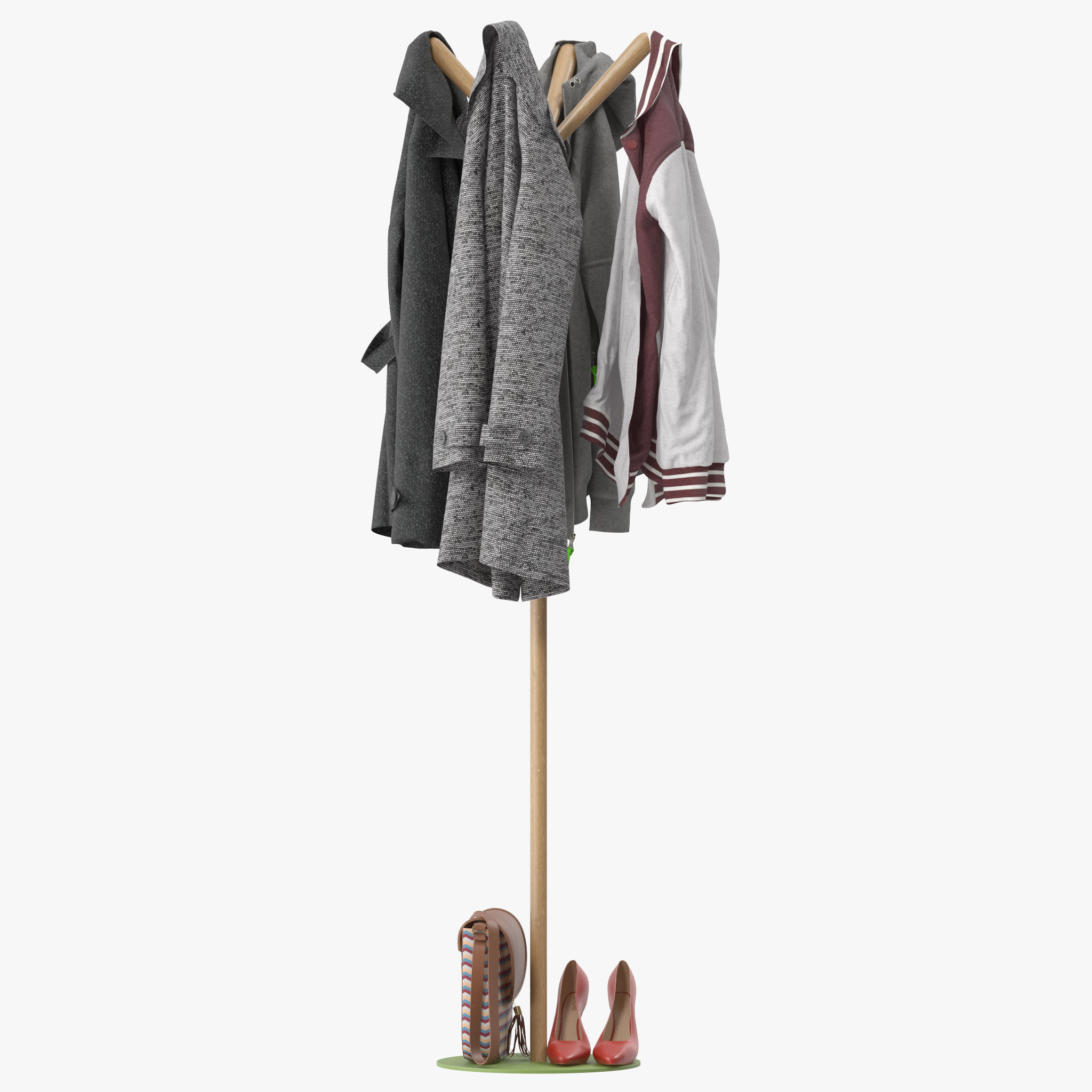 Sioux by Rexite Coat rack 3D model_10