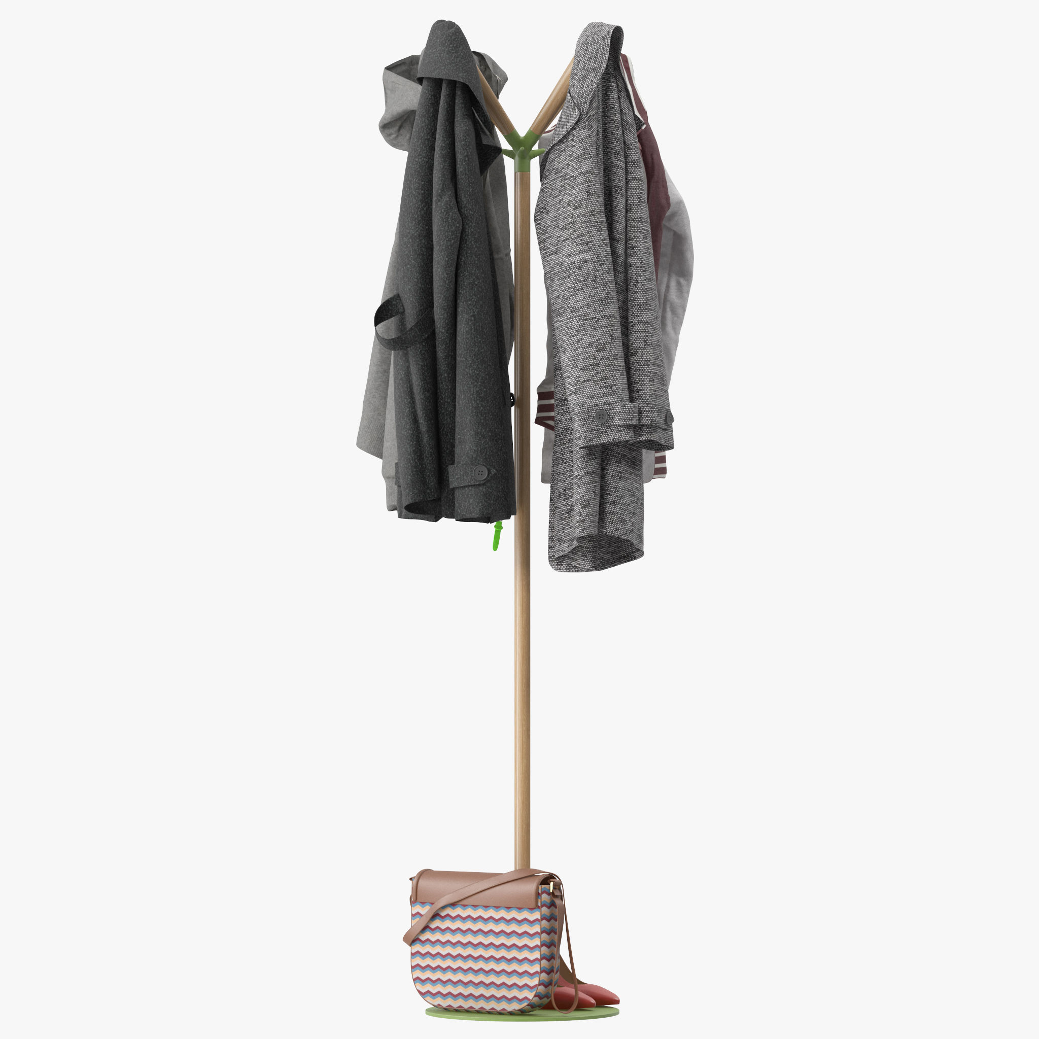Sioux by Rexite Coat rack 3D model_6