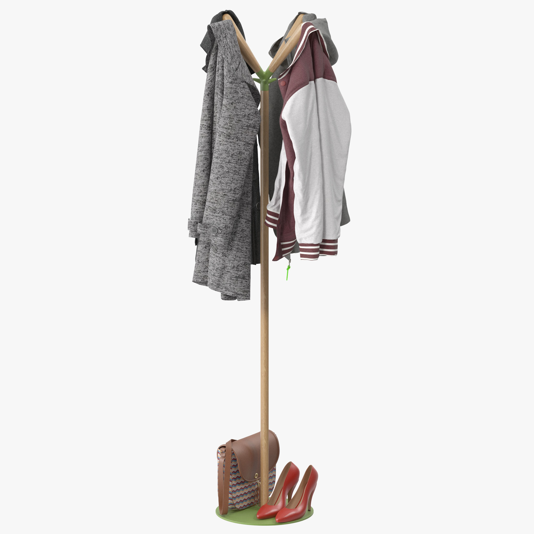 Sioux by Rexite Coat rack 3D model_5