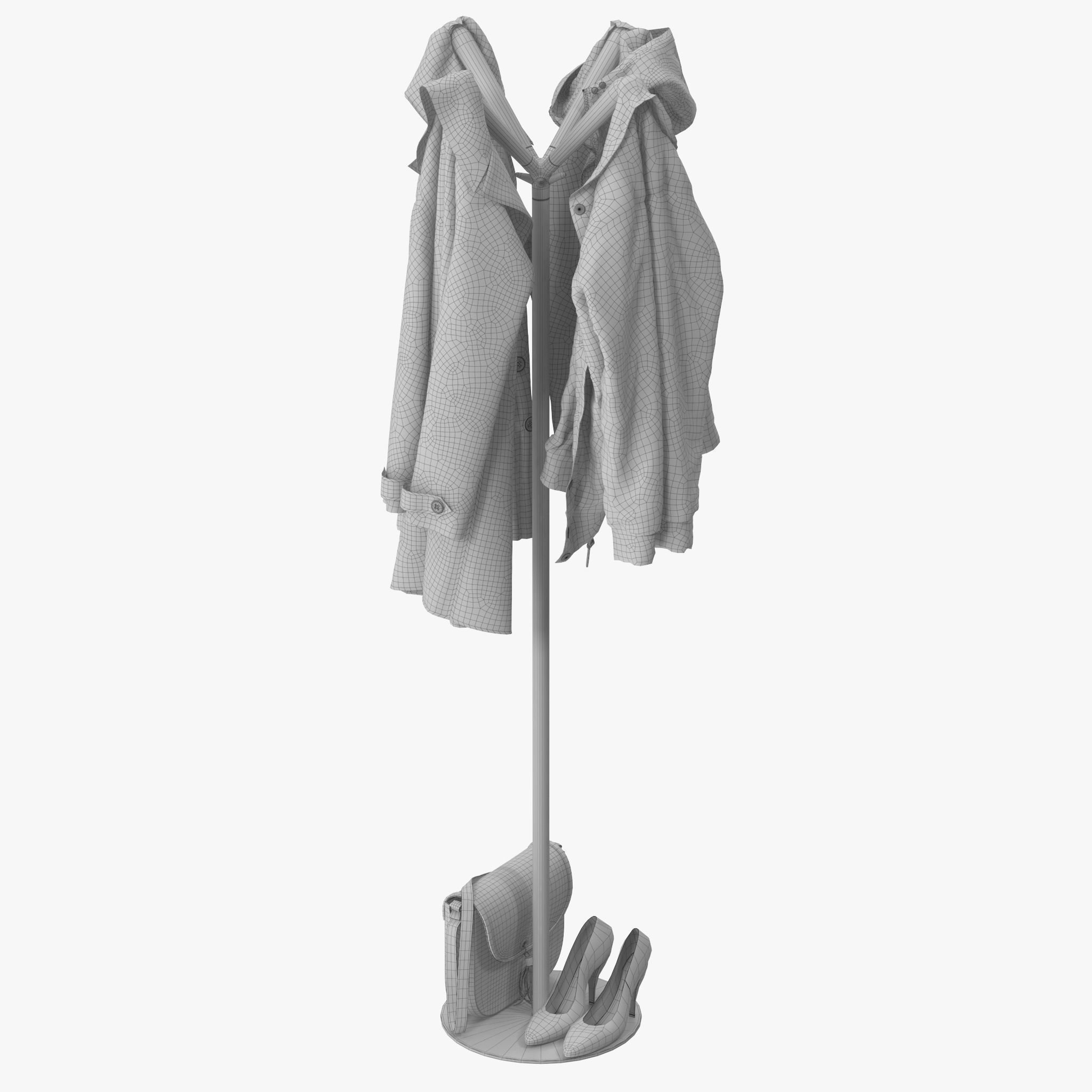 Sioux by Rexite Coat rack 3D model_17