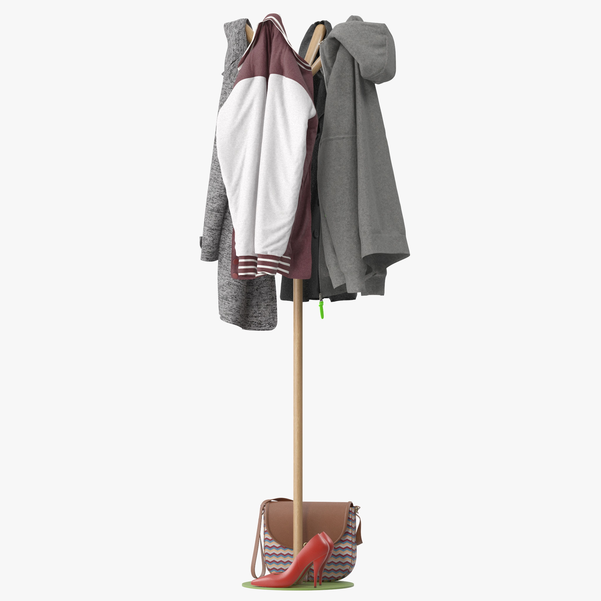 Sioux by Rexite Coat rack 3D model_4