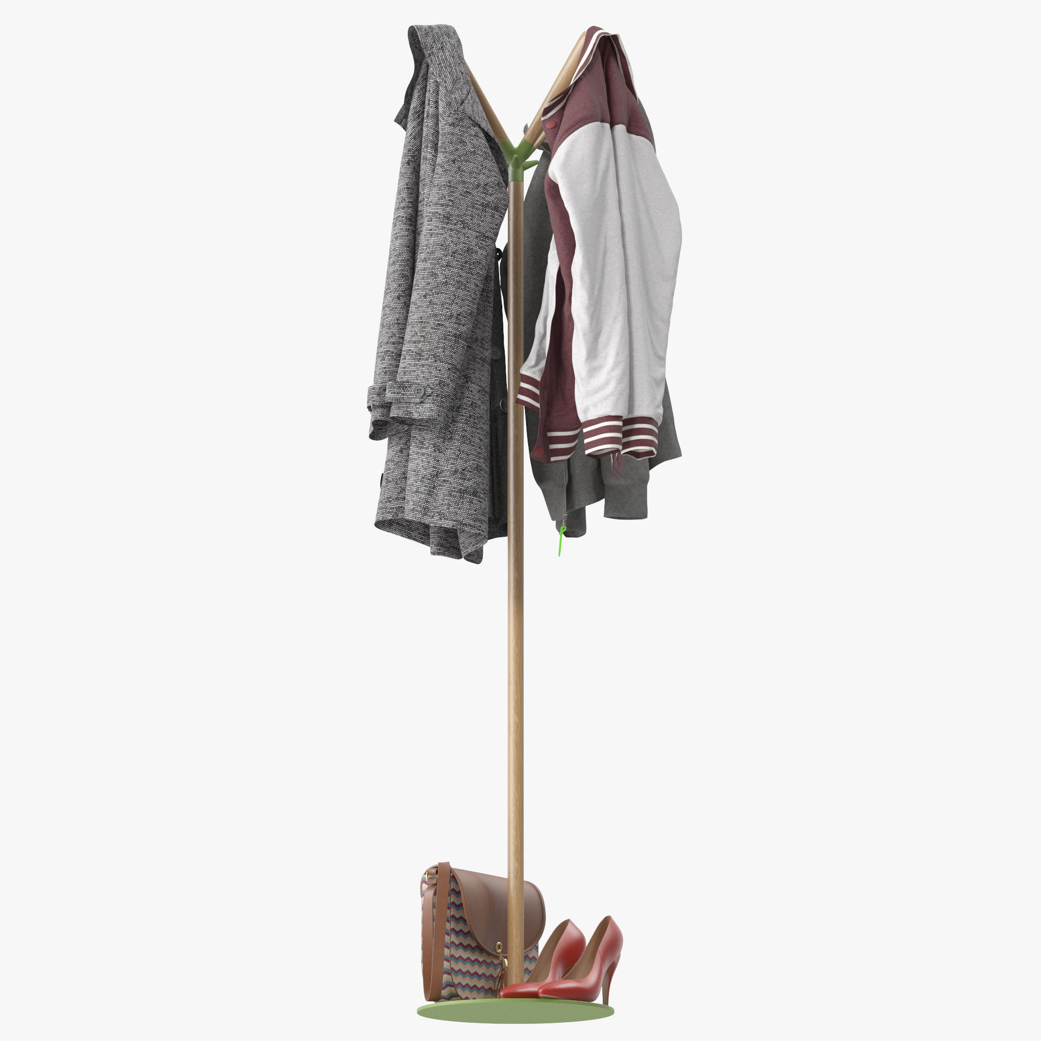 Sioux by Rexite Coat rack 3D model_7