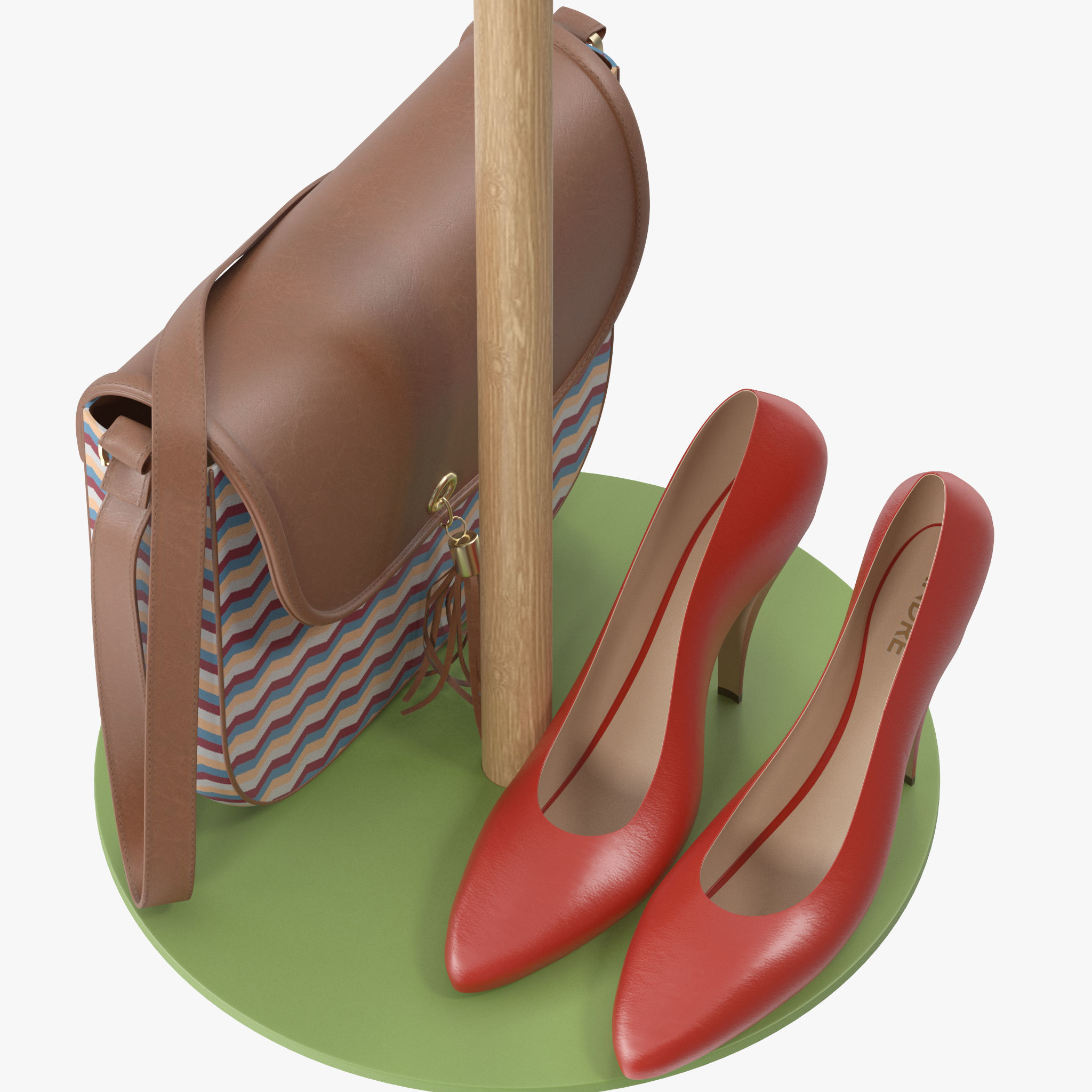 Sioux by Rexite Coat rack 3D model_13