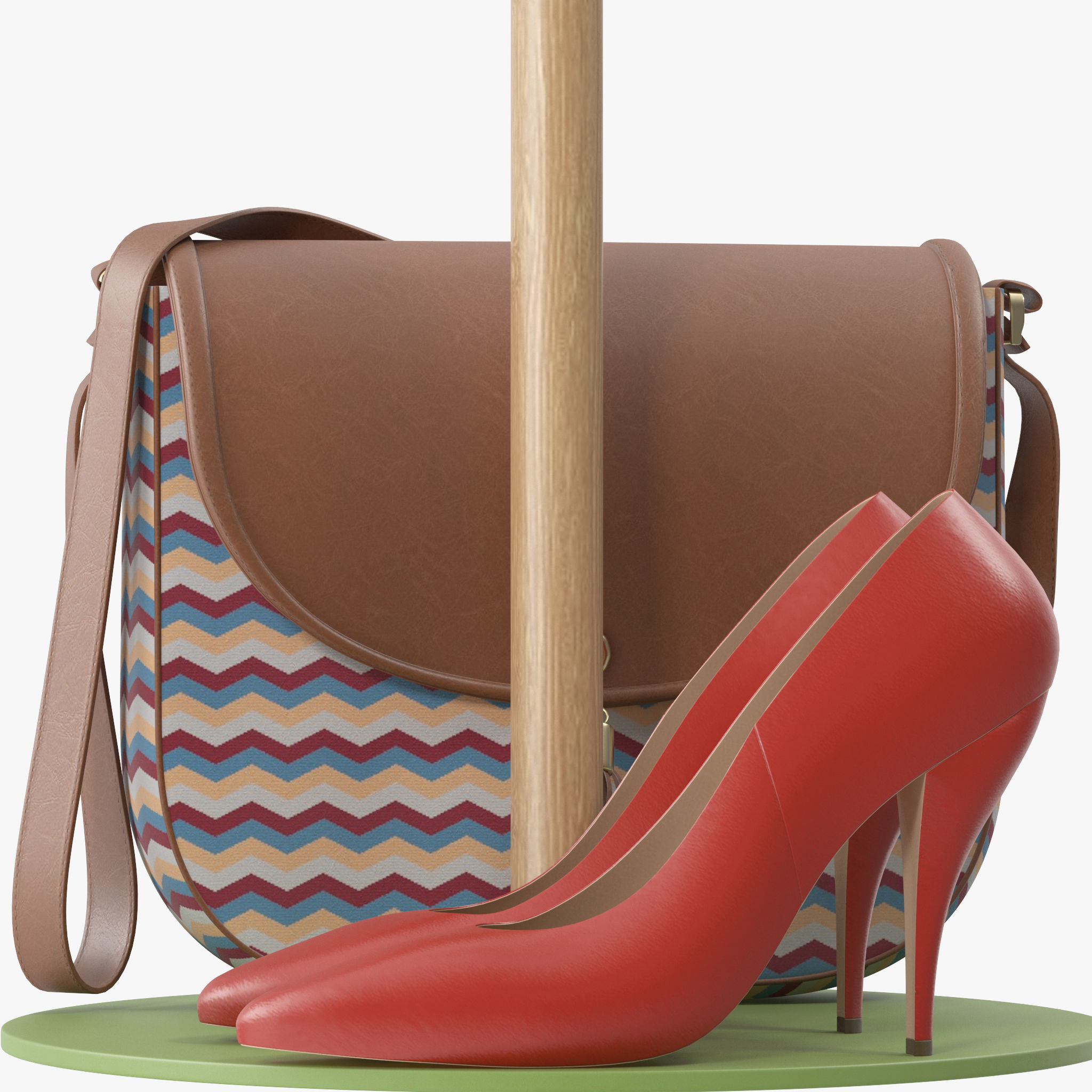 Sioux by Rexite Coat rack 3D model_3