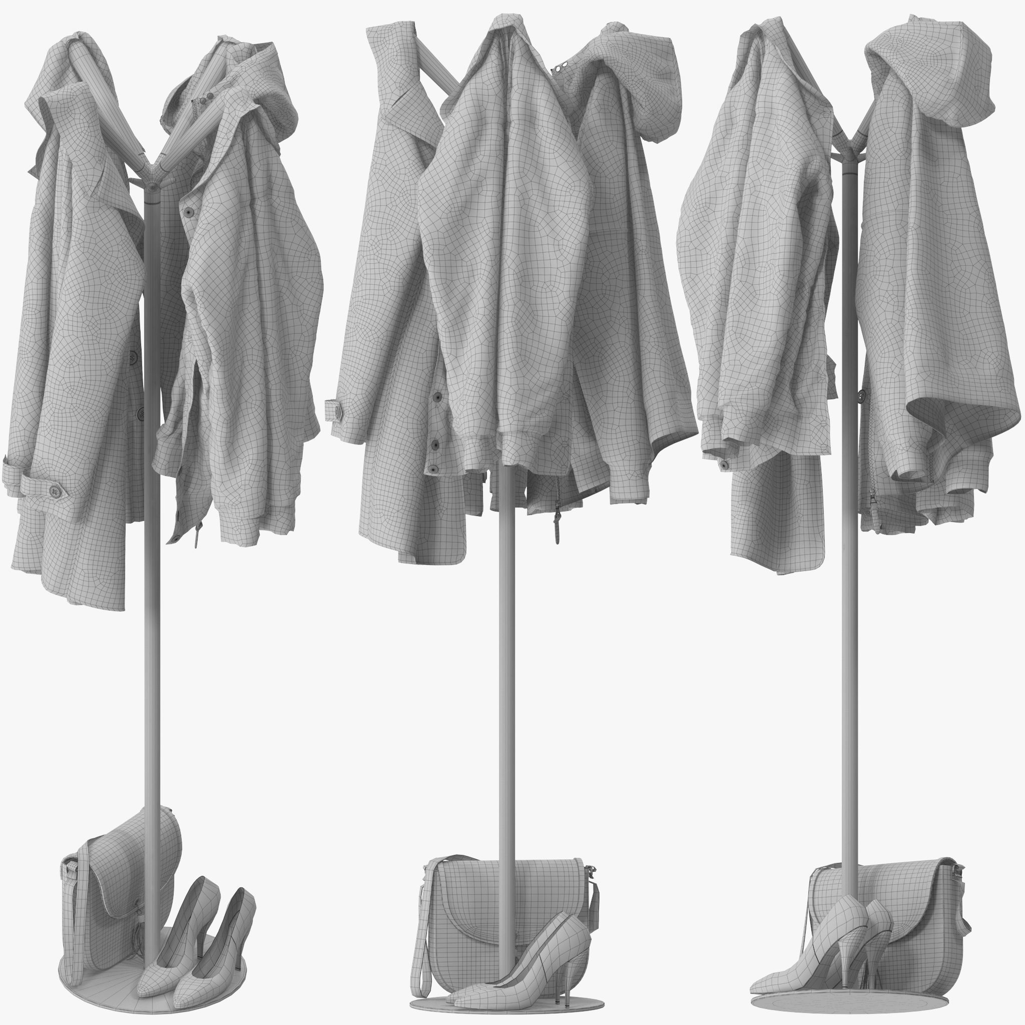 Sioux by Rexite Coat rack 3D model_14