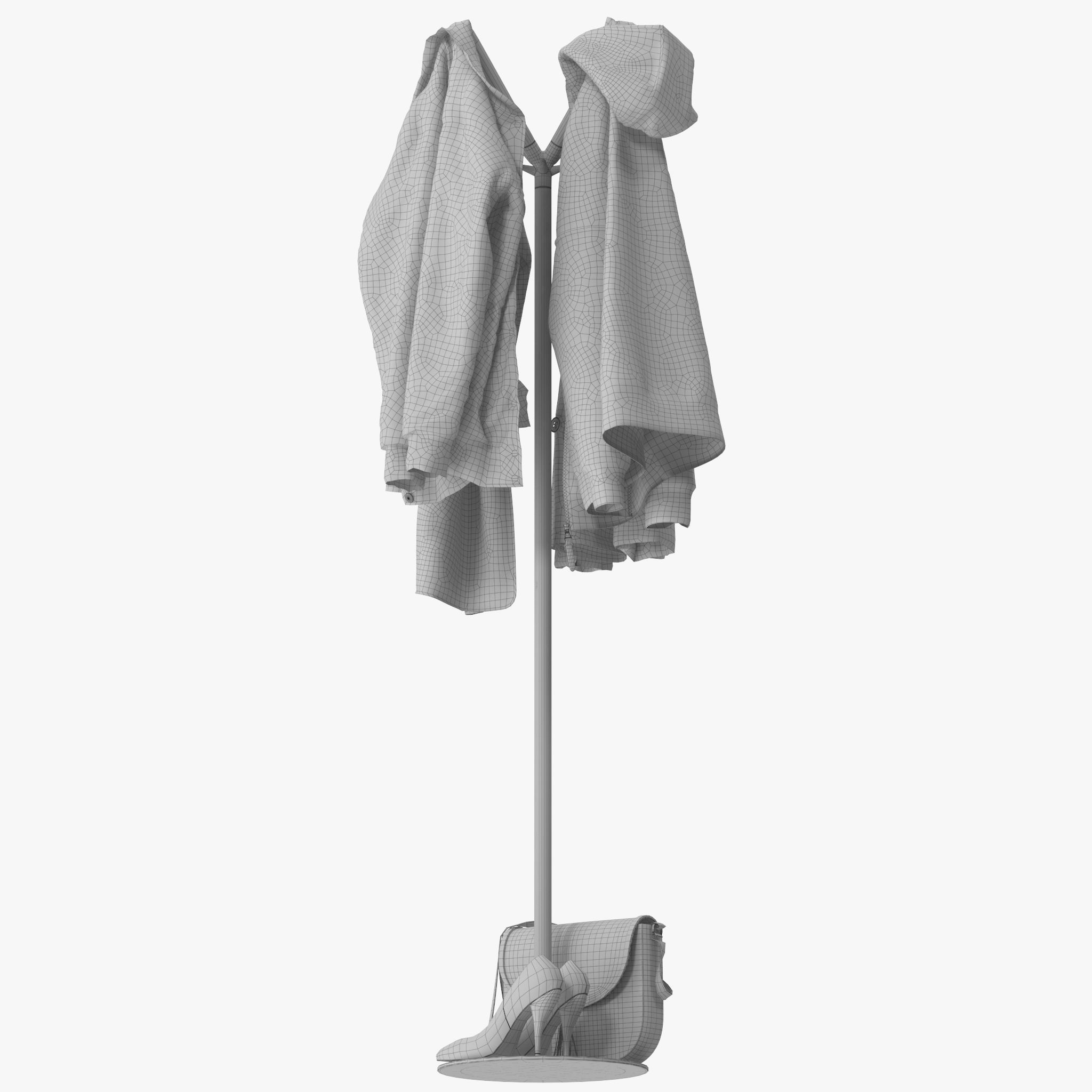 Sioux by Rexite Coat rack 3D model_16