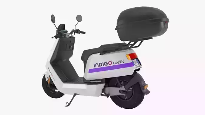 Indigo Weel Moped