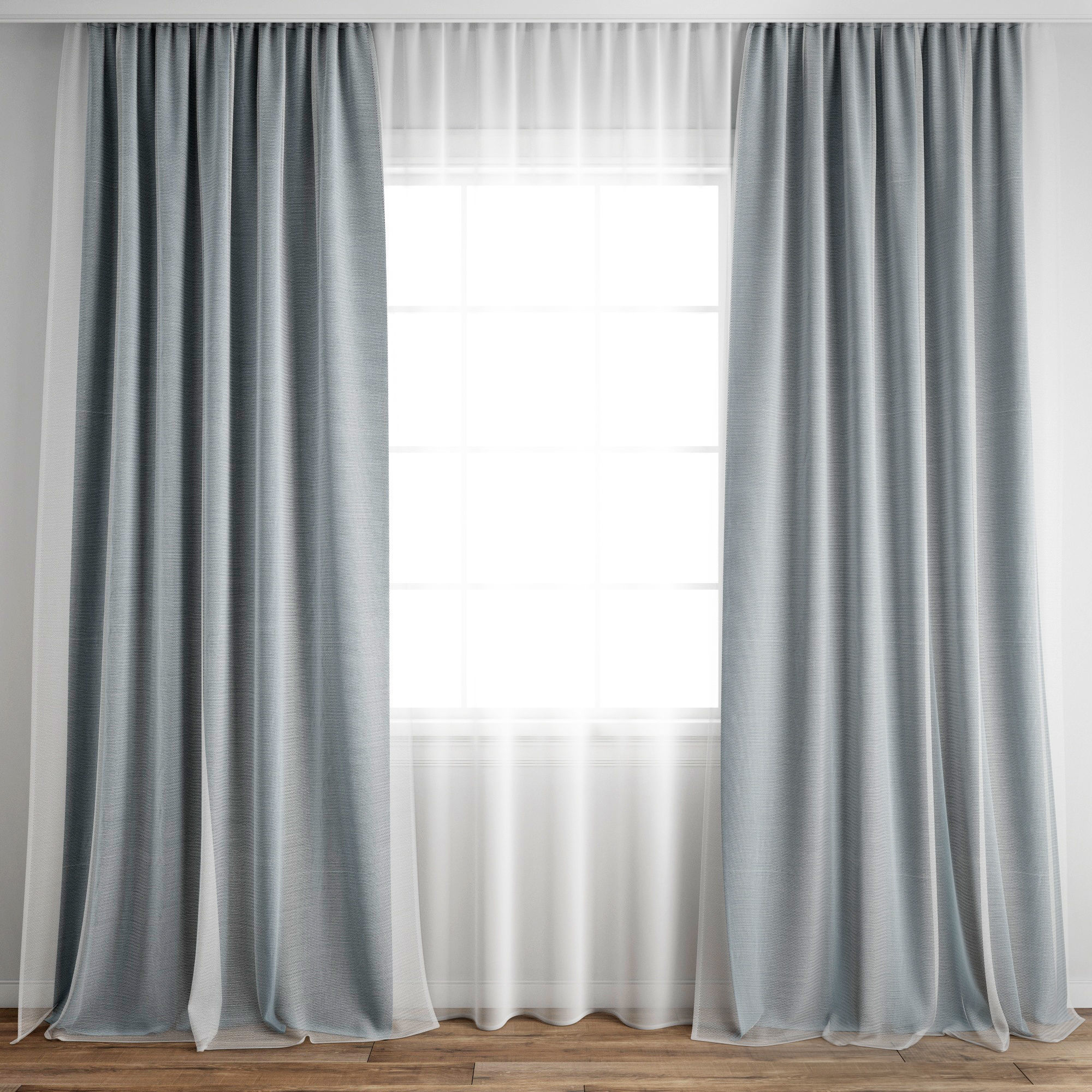 Curtain 297 3D model_2
