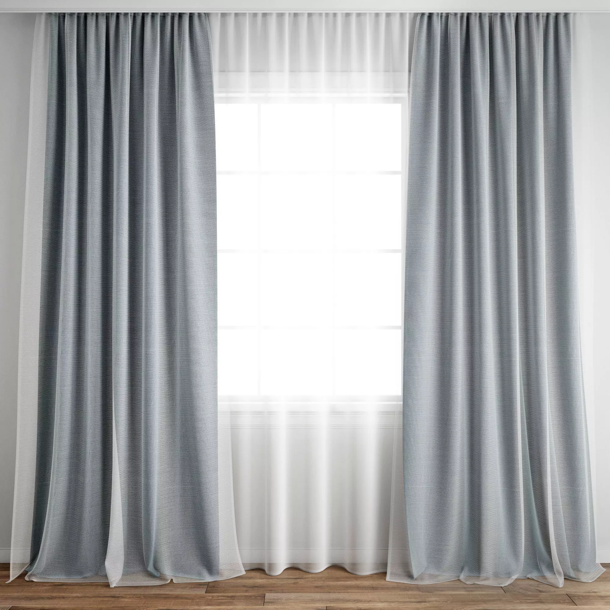 Curtain 297 3D model_0