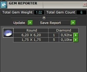 Earrings with diamonds 3D print model_17