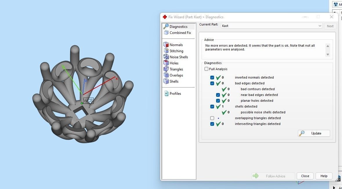 Earrings with diamonds 3D print model_21
