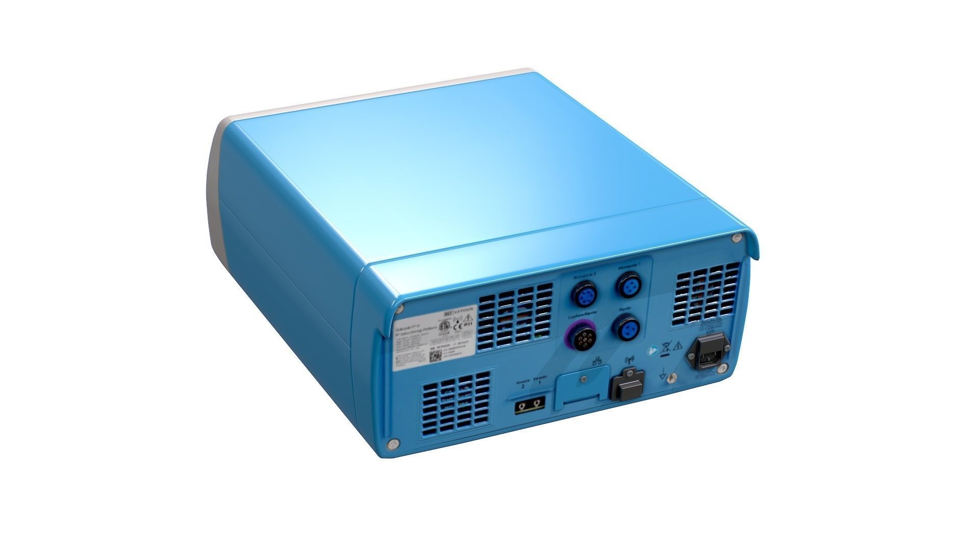 Electrosurgical Unit Low-poly 3D model_8