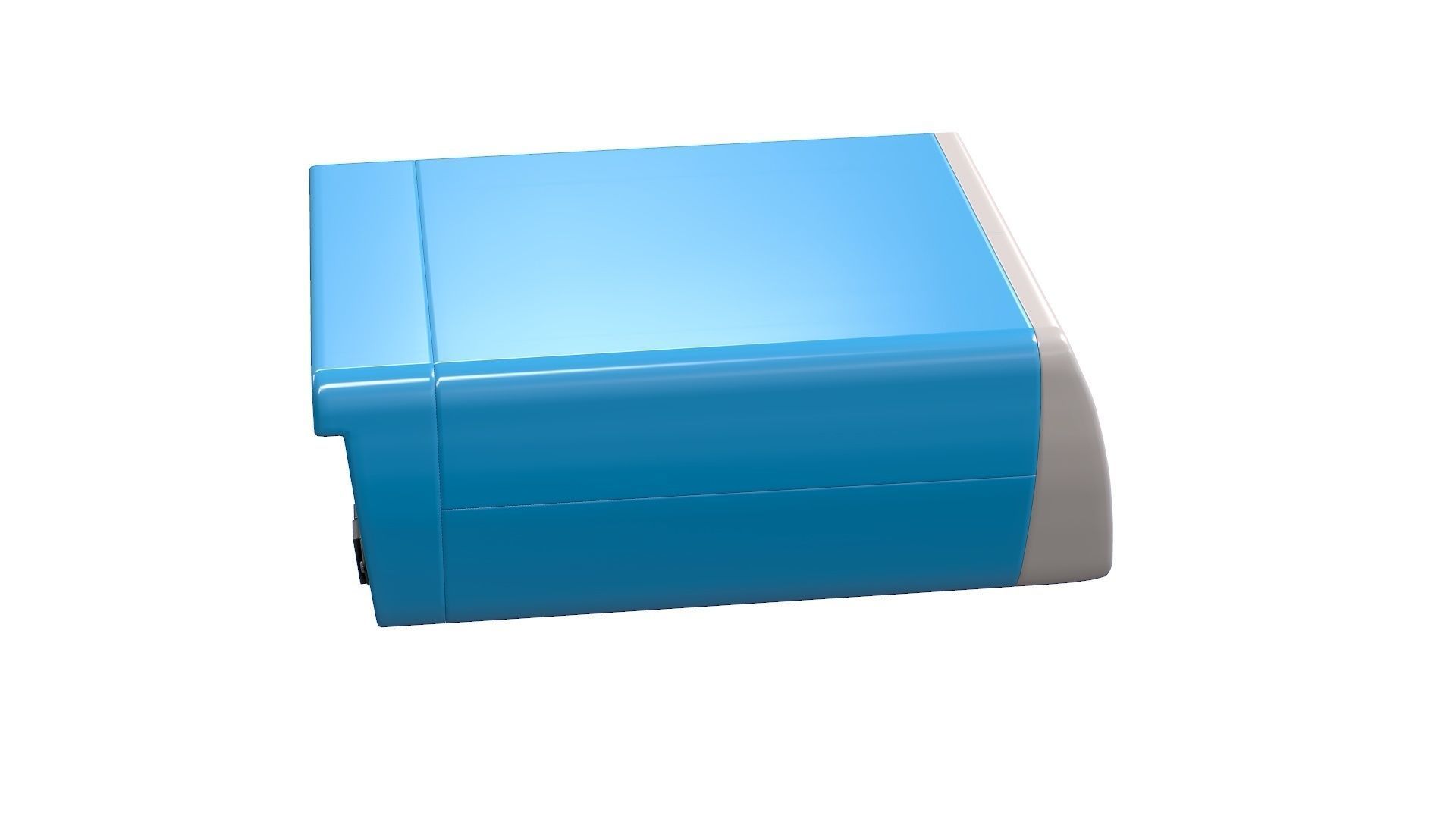 Electrosurgical Unit Low-poly 3D model_5