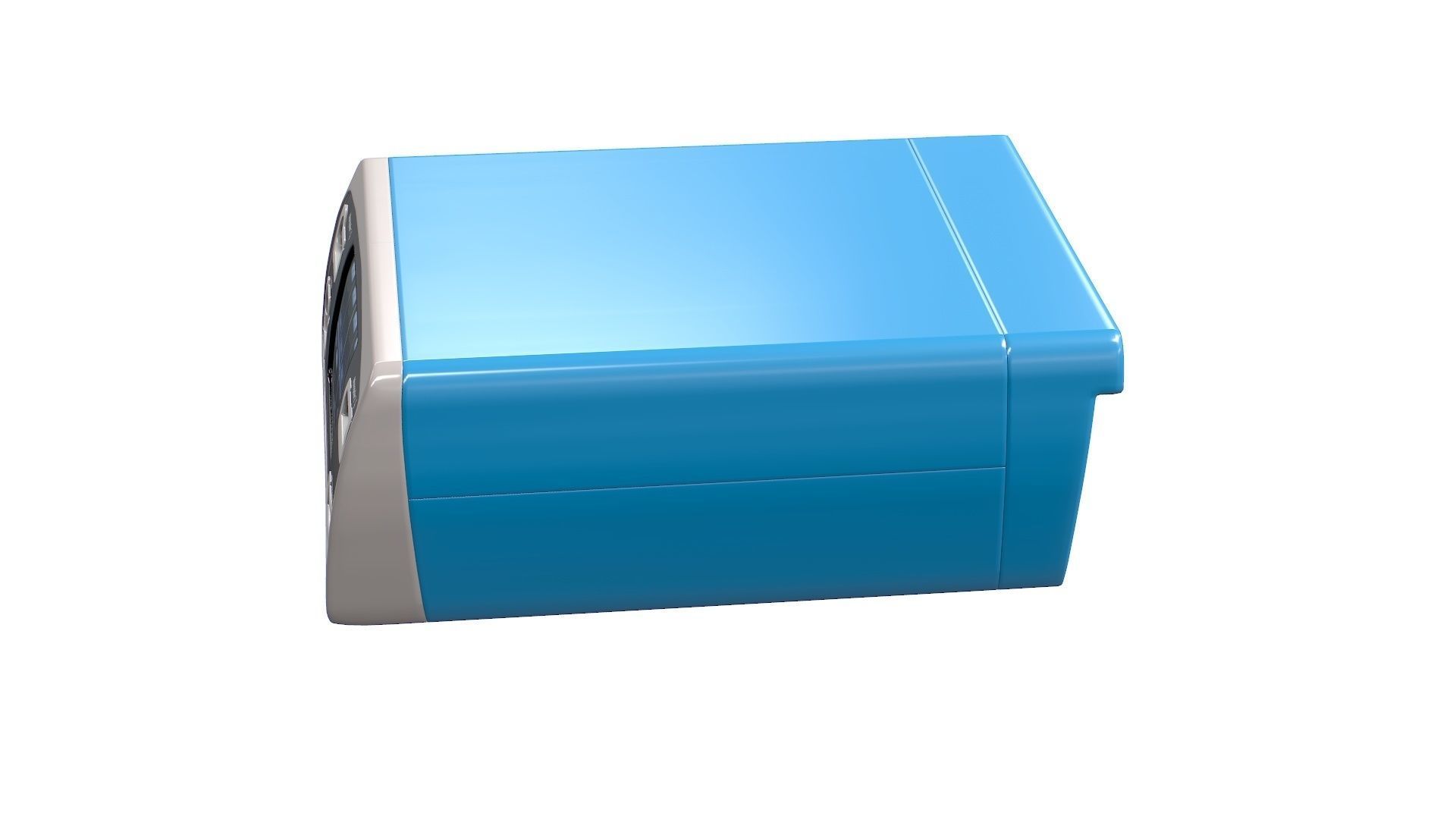 Electrosurgical Unit Low-poly 3D model_10